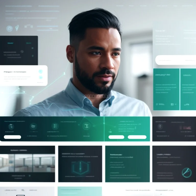 Team collaborating on an AI dashboard
